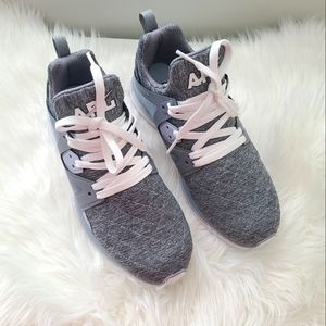 APL Grey Quilted Ascend Techloom Sneakers 9